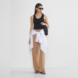 Aritzia Wilfred Effortless Saville New Wide Leg Formal Evening Casual Pant Sz 6